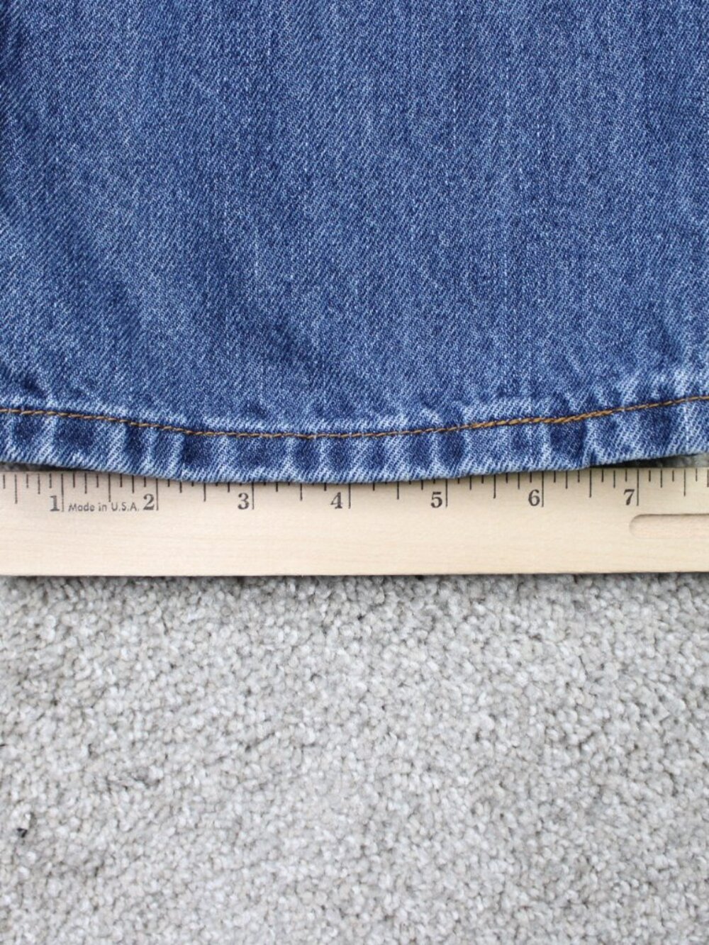 Levi's 550 Jeans Mens 36x30 Blue Relaxed Fit 100% Cotton 5-Pocket Denim Y2K - Picture 4 of 13